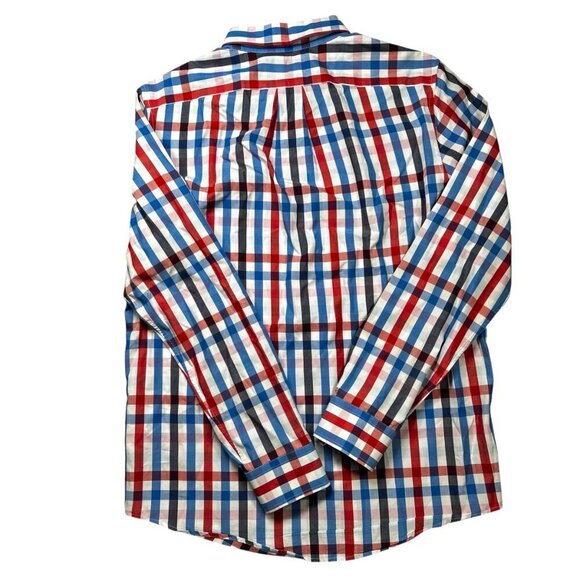 Vineyard Vines Slim Fit Whale Shirt Medium Men Cotton Striped Long Sleeve Shirt - Picture 3 of 7